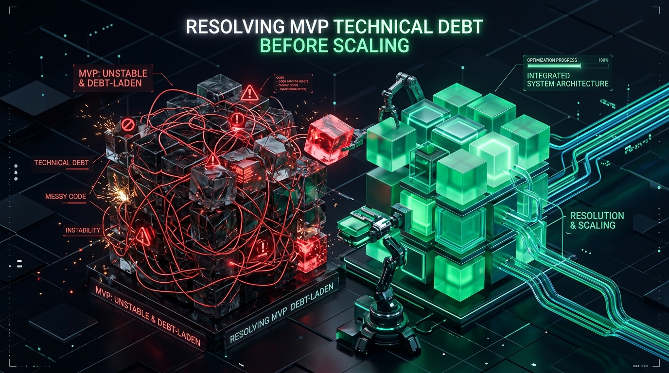 Resolving MVP Technical Debt Before Scaling